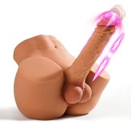 Superlove Carlos Realistic Thrusting & Vibrating 17cm - cena, srovnání
