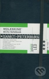 Moleskine - malý zápisník Sankt-Peterburg (čierny)